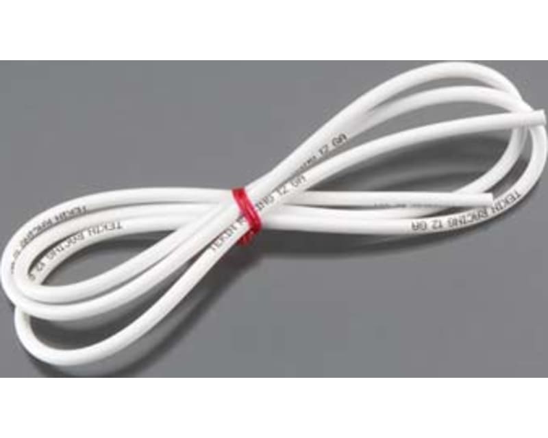 12awg Silicon Power Wire 36 inch White