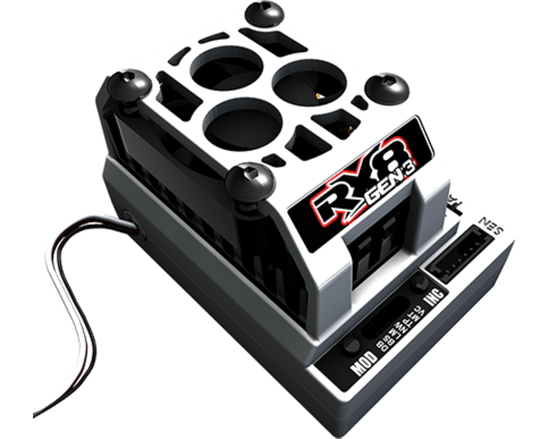 Rx8 Gen3 1/8 Scale Esc Brushed/ brushless Sensored/Sensorless