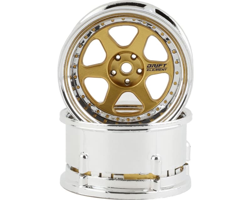 Tap to zoom Drift Element 6 Spoke Drift Wheels (Gunmetal Chrome)