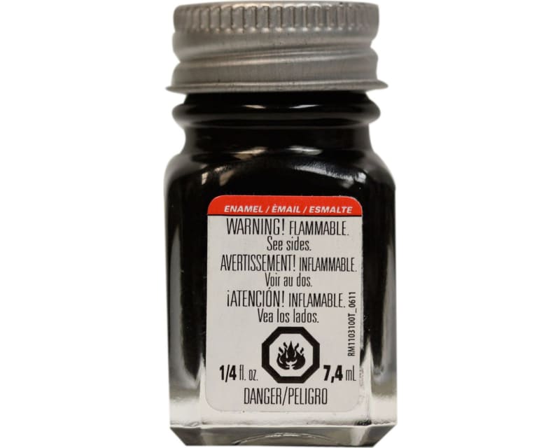 Enamel 1/4 Oz Gloss Black