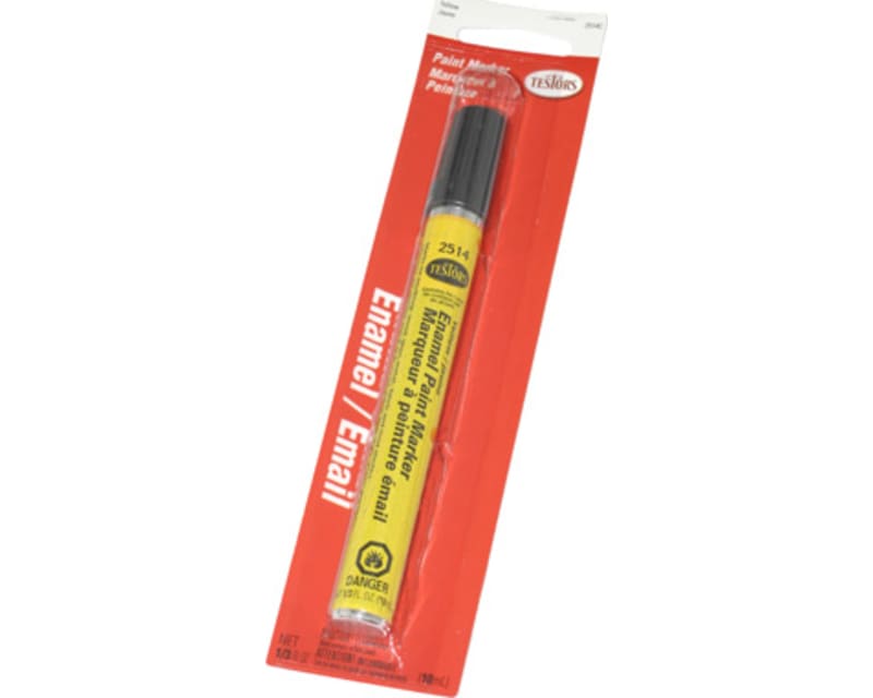 Tap to zoom Enamel Paint Marker Gloss Yellow