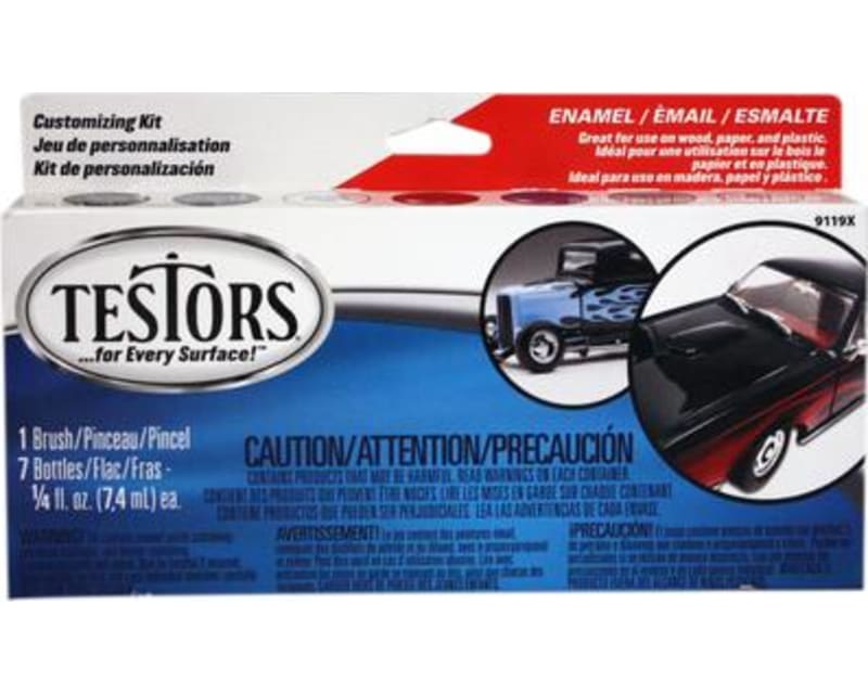Enamel Kit:Model Car 6 Colors