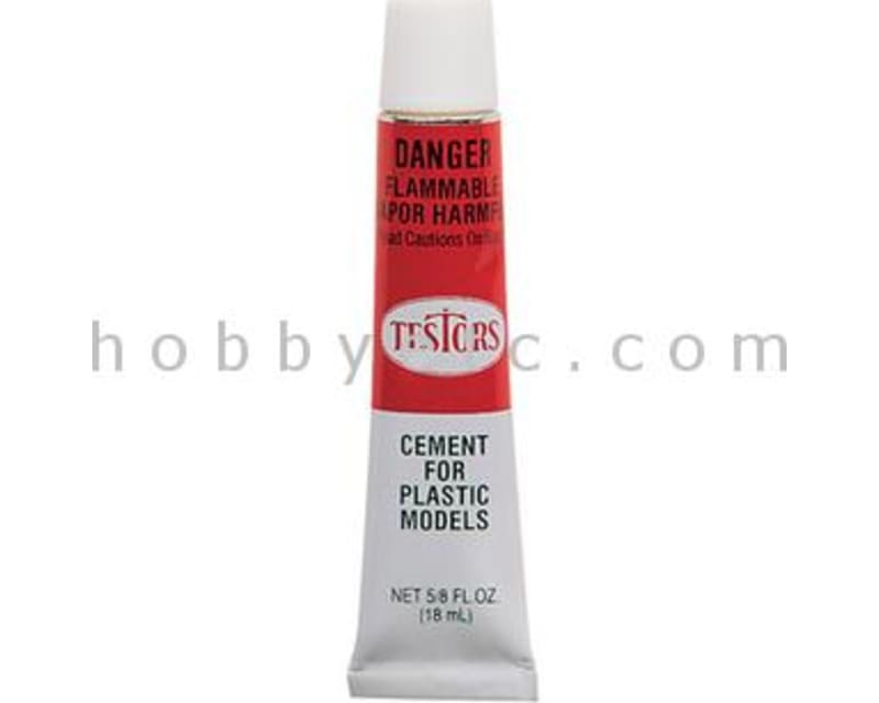 Plastic Cement Tube 5/8 Oz