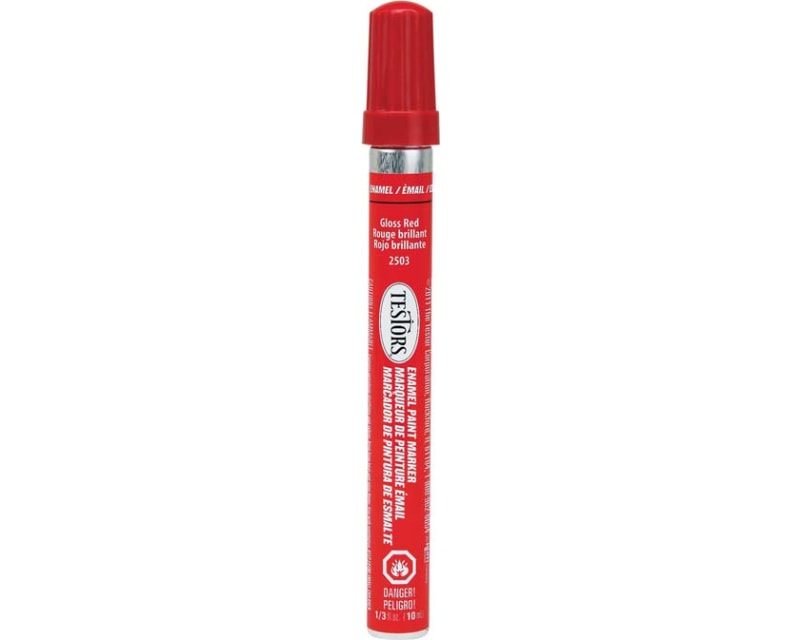 Enamel Paint Marker Gloss Red photo