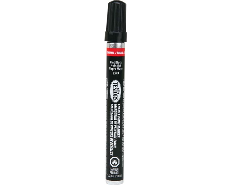 Tap to zoom Enamel Paint Marker Flat Black