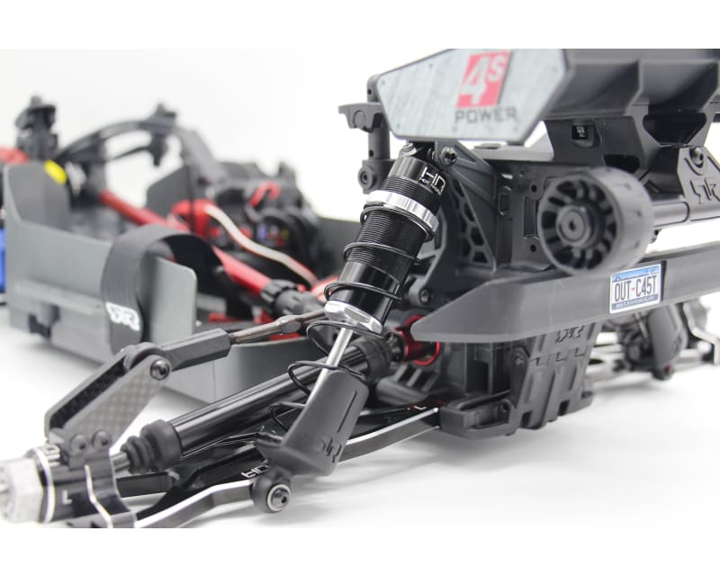 Aluminum Threaded Rear Bleeder Shock Bodies Arrma 1:10 4x4 4s