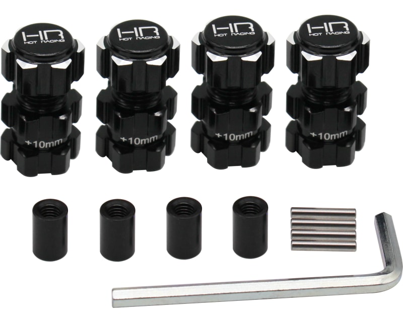 Aluminum 17mm Hex Hubs 10mm Offset Arrma 1:10 4S BLX photo