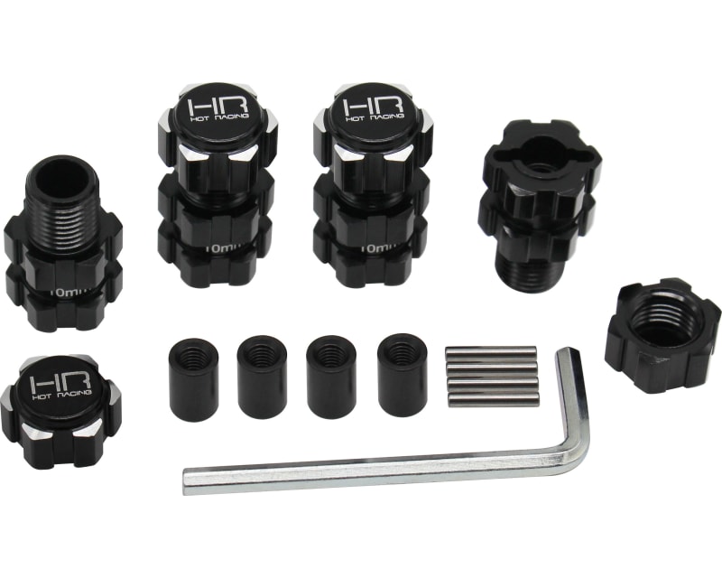 Aluminum 17mm Hex Hubs 10mm Offset Arrma 1:10 4S BLX