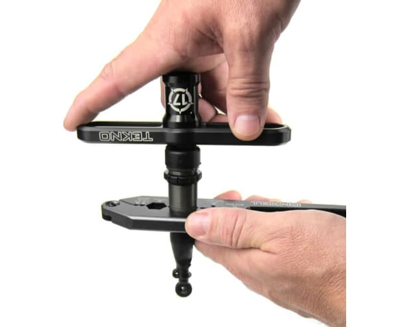 17mm Wheel Wrench and Shock Cap Tool (long shank aluminum)