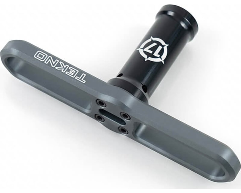 17mm Wheel Wrench and Shock Cap Tool (long shank aluminum)