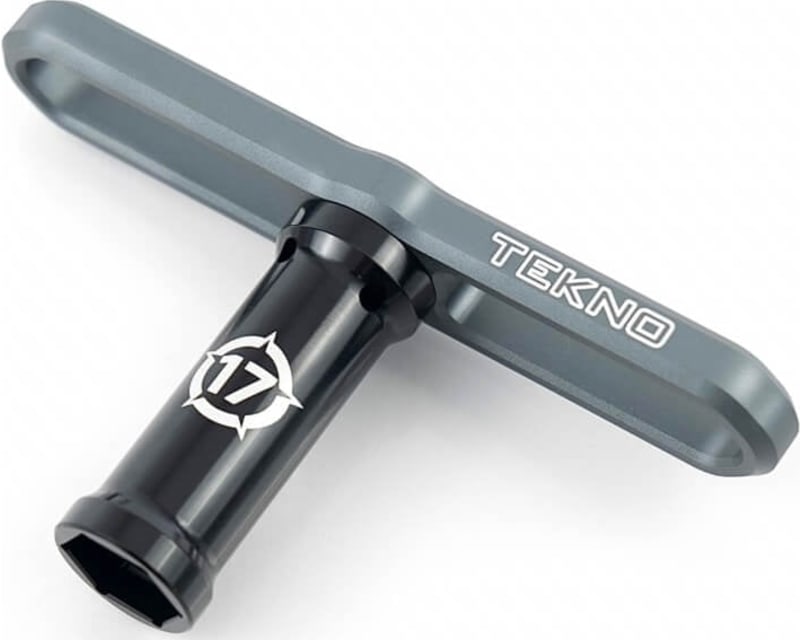 17mm Wheel Wrench and Shock Cap Tool (long shank aluminum)