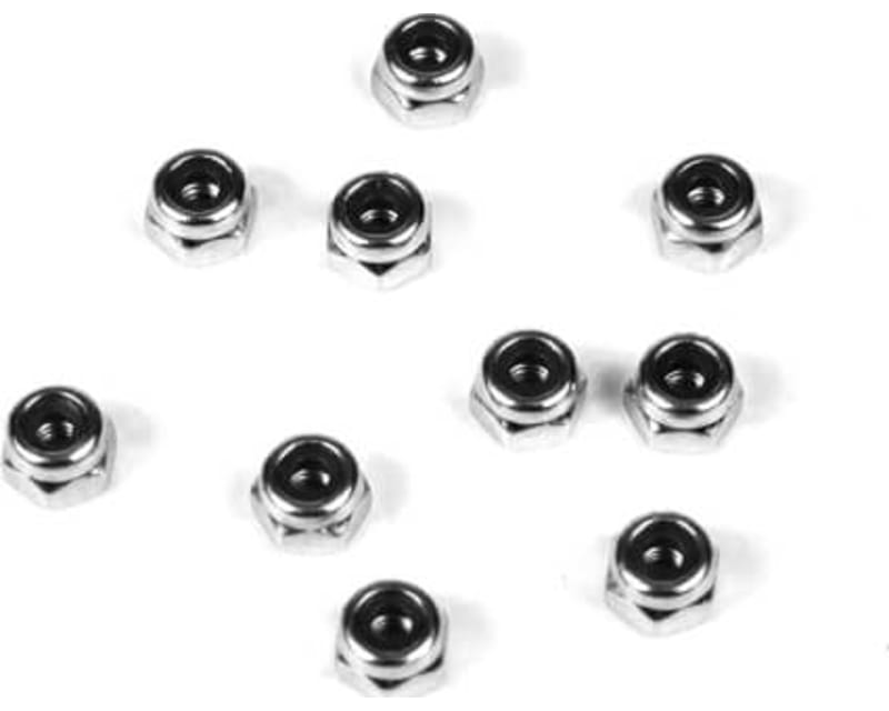 M2.5 Locknuts (zinc finish 10 pieces)