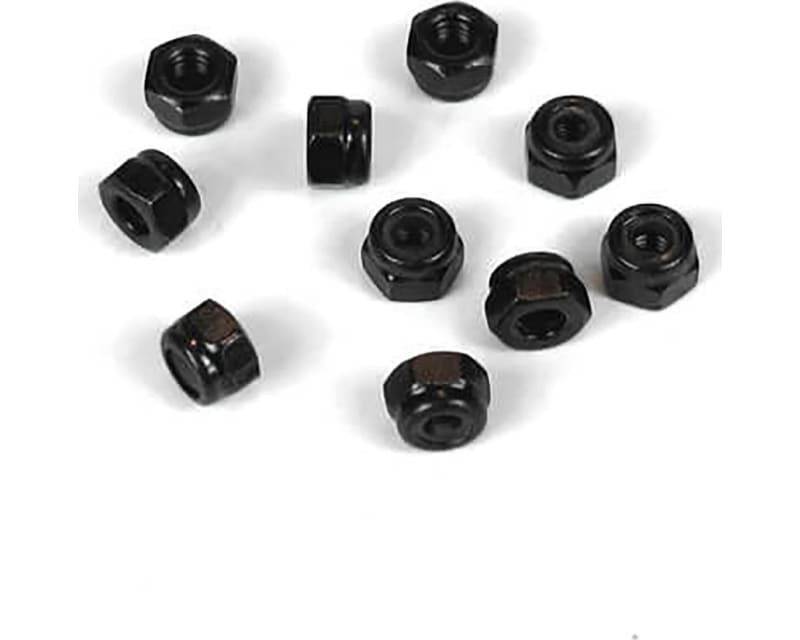 M3 Locknuts black 10 pieces