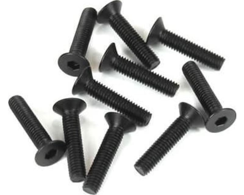 Tap to zoom M3x14mm Flat Head Hex Screws (10)