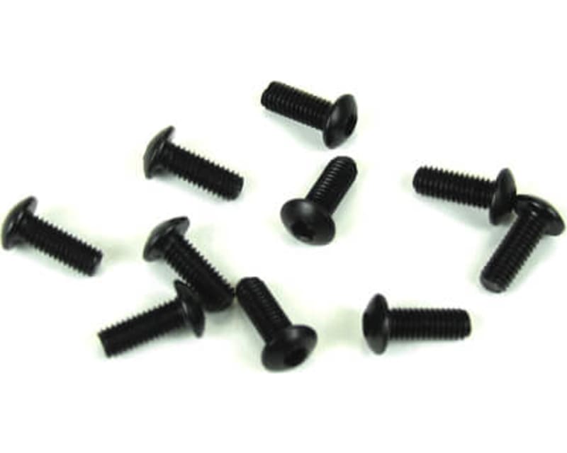 M3x8mm Button Head Screws (black, 10pcs)