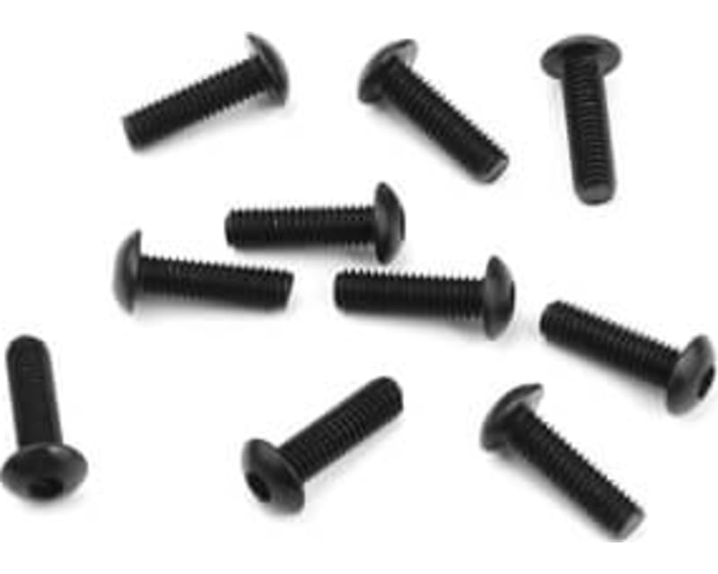 M3x10mm Button Head Screws (black, 10pcs)