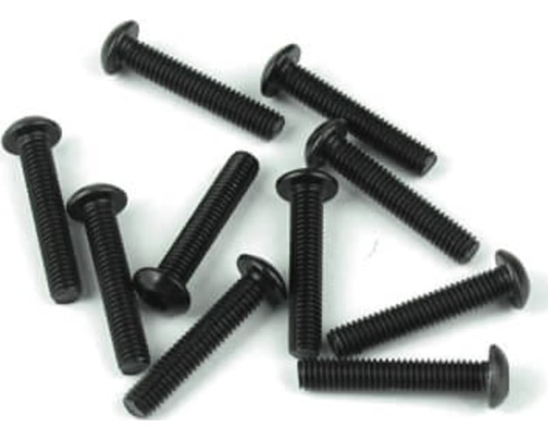 M3x16mm Button Head Screws (black 10 pieces)