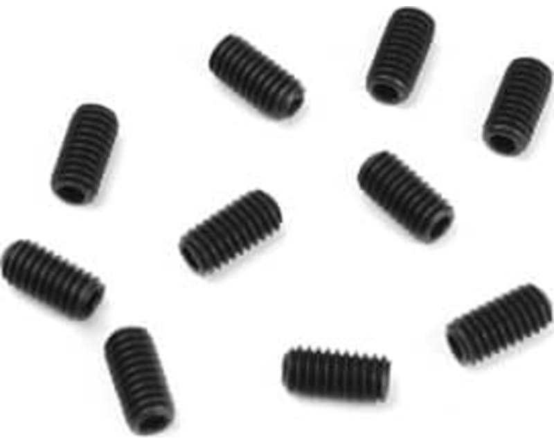 M4x8mm Set Screws (black 10 pieces)