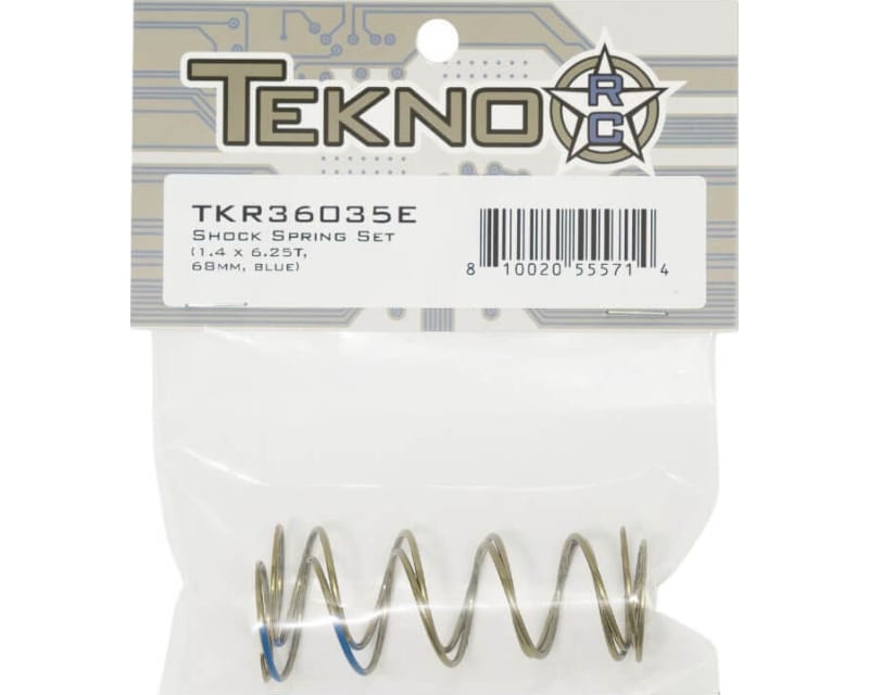 Tap to zoom Shock Spring Set (1.4 x 6.25T 68mm BLUE)