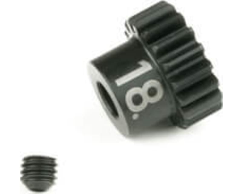 5mm Bore Mod 0.8 Pinion Gear (18t Hardened Steel Etched