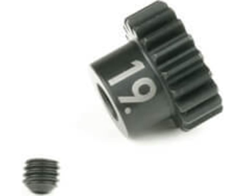 5mm Bore Mod 0.8 Pinion Gear (19t Hardened Steel Etched