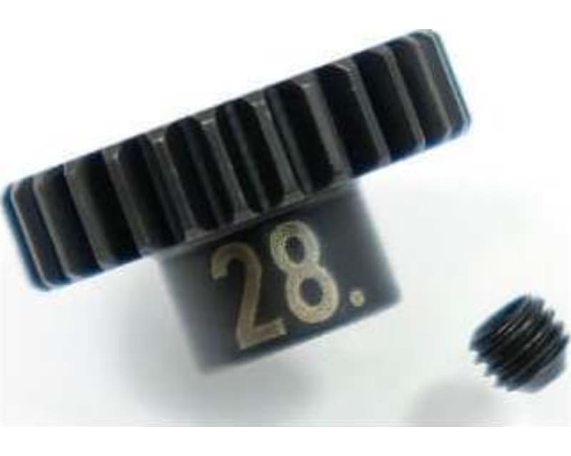 5mm Bore MOD 0.8 32pitch Pinion Gear 28T hardened etched