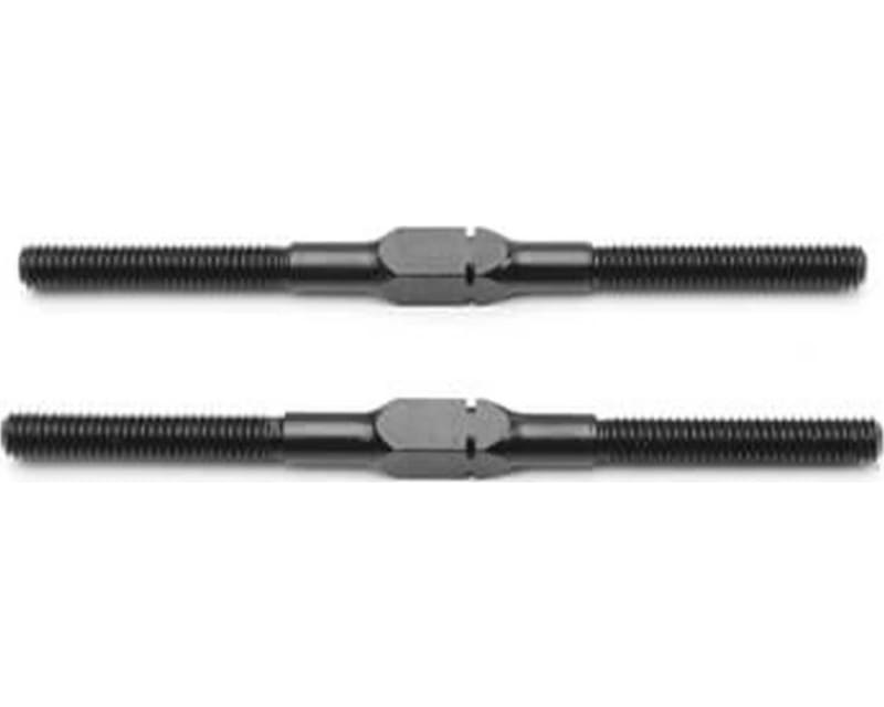 Turnbuckle 50mm length 4mm adjustment 2pcs