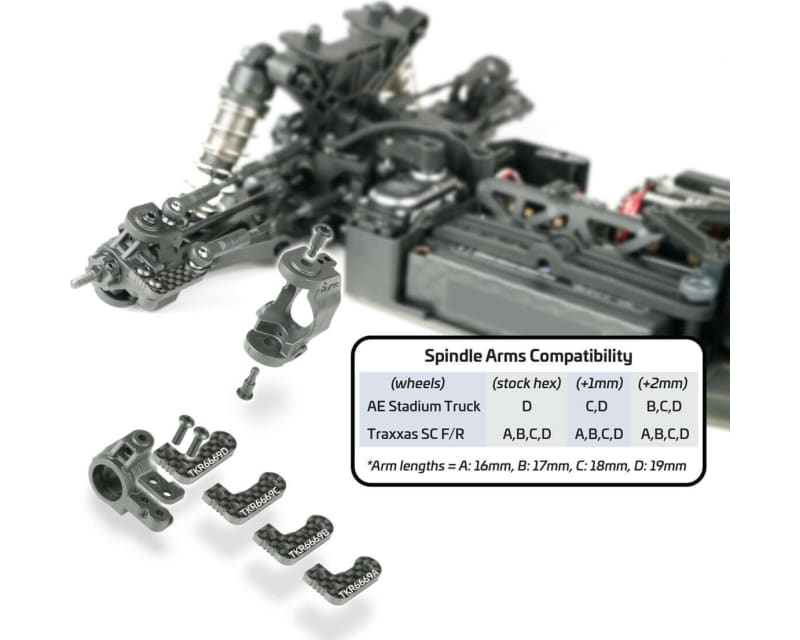 Spindle Arms L/R EB/ET410 Type D