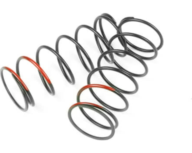Shock Spring Set Front Red (1.47.0 5.90lbin 50mm)