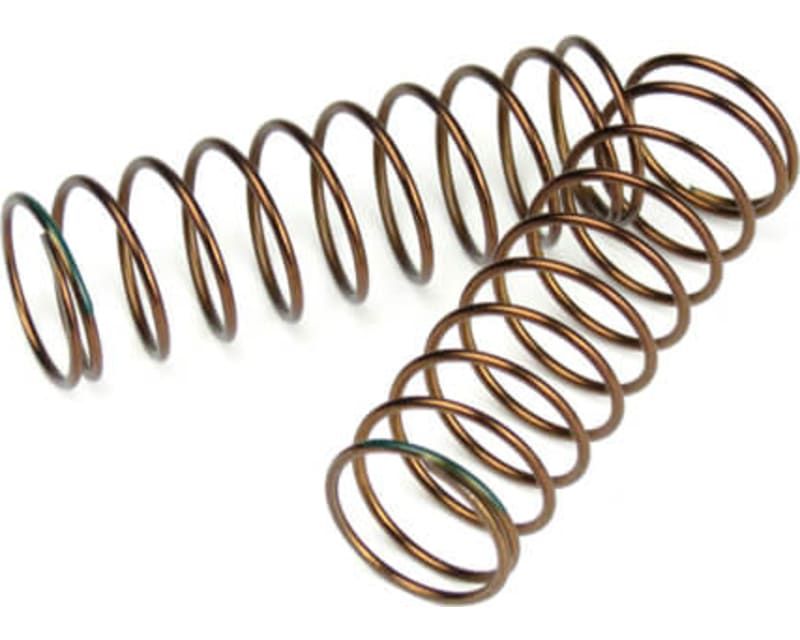Shock Spring Set Rr 1.3x10.5 2.61lb/in 63mm Green