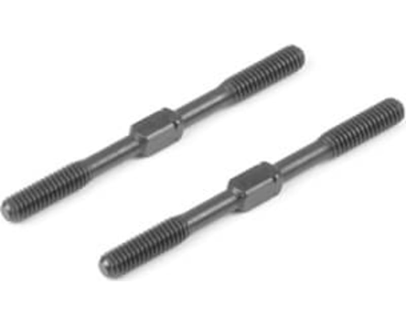 Turnbuckle (M4 thread 50mm length 4mm adjustment 2 pieces)