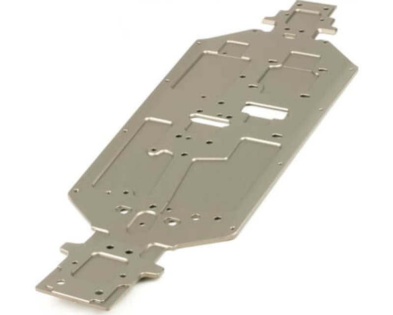 Chassis 7075 3mm hard anodized lightened NB48 2.1