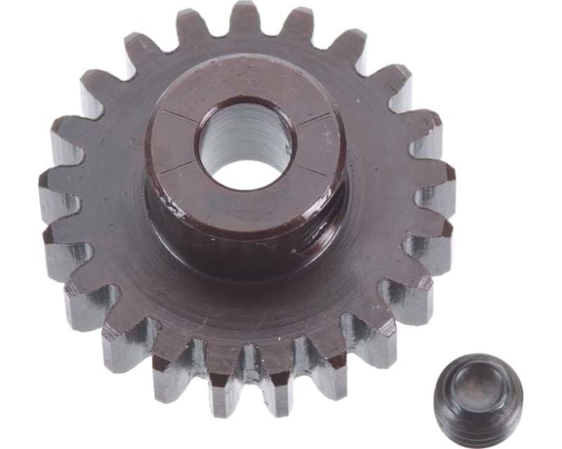Tap to zoom M5 Pinion Gear 21t MOD1 5mm bore M5 set screw