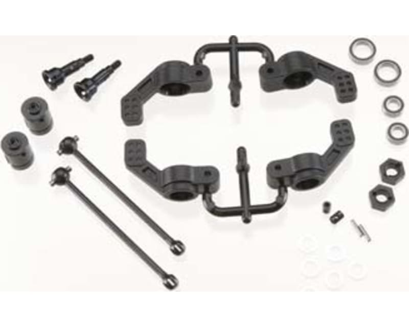 M6 Driveshafts and Hub Carriers Slash Rear 6mm