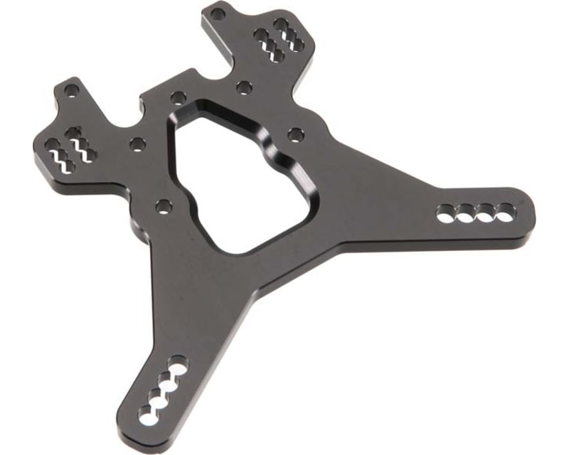 Shock Tower Rear 7075 Nc gunmetal Anodize EB48 photo