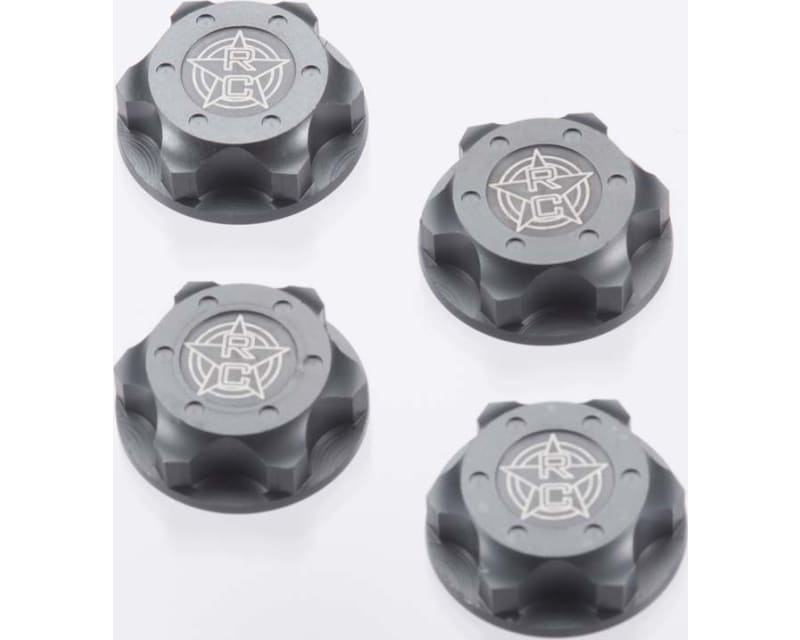 Wheels Nuts RC Logo 17mm Serrated M12x1.0 EB48