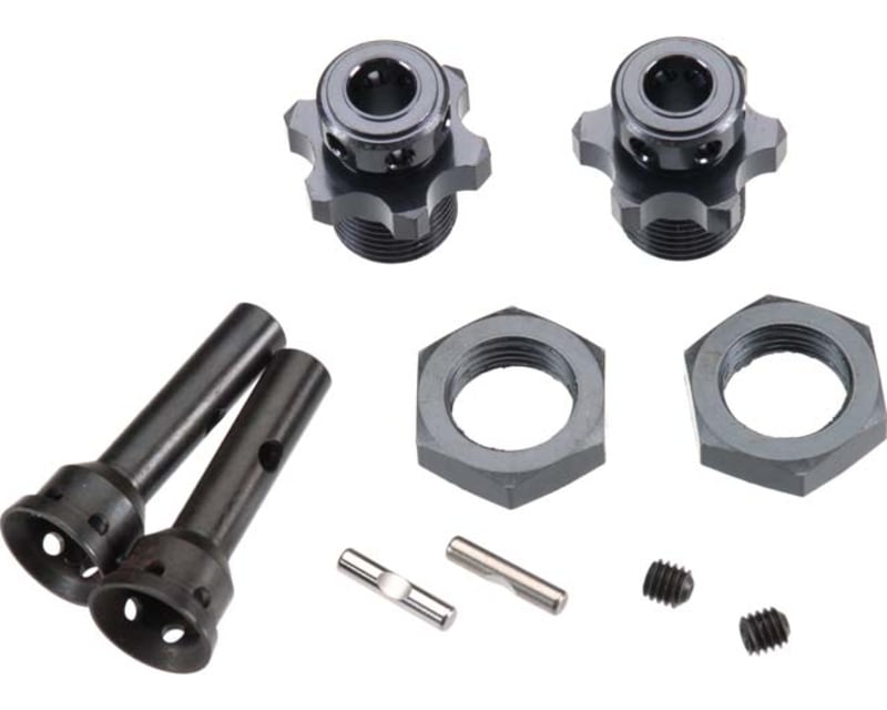 Hub Adapters 17mm 1/8 Buggy Sct410 (2)