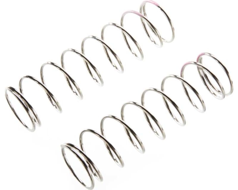 Shock Spring Set 1.6x9.0T 80mm Pink 4.80 lb/in