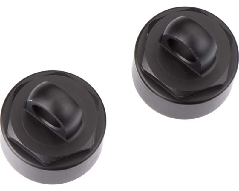 Tap to zoom Shock Caps aluminum non-vented top 2pcs