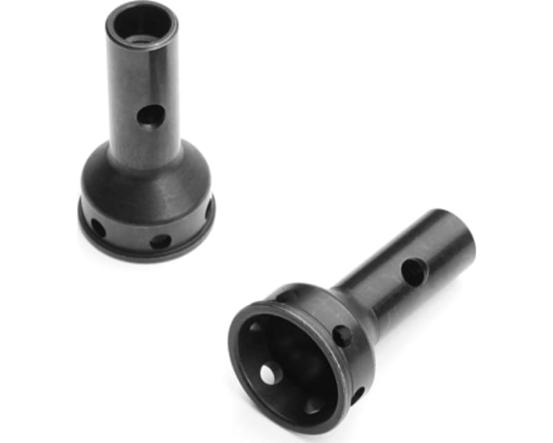 Stub Axles hardened steel 2pcs