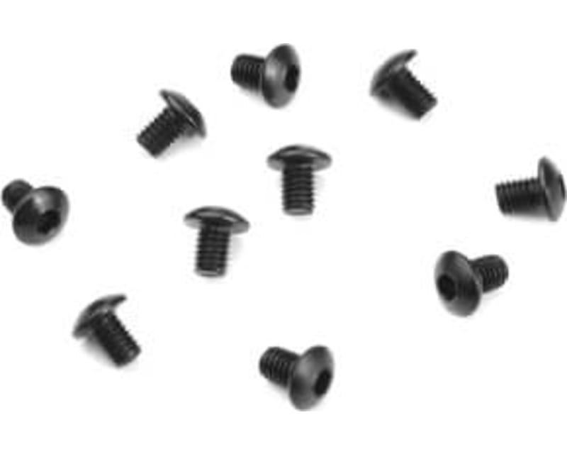M3x4mm Button Head Screws (black 10 pieces)