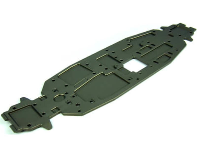 Chassis (7075, 4mm, hard anodized, lightened, NB48)