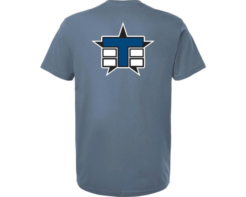 Medium Tekno RC T-Shirt (Classic T Logo slate blue heather)