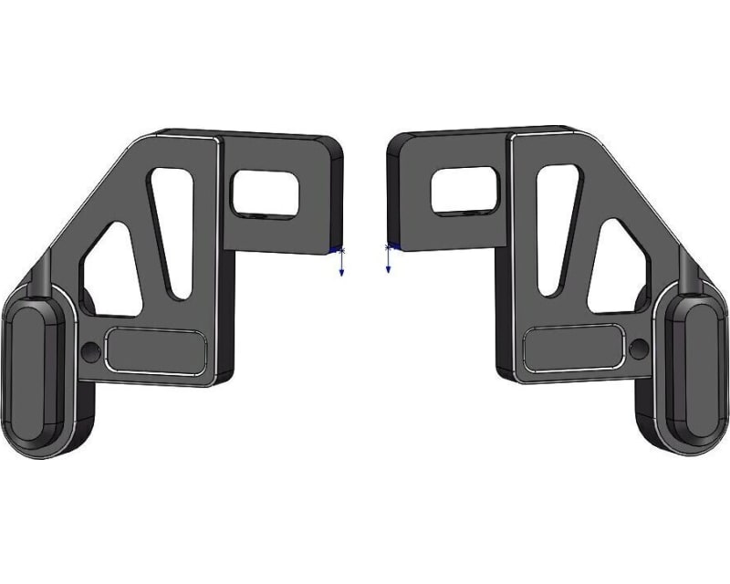 Aluminum Rear Hanger Lunchbox Midnight Pumpkin CW01