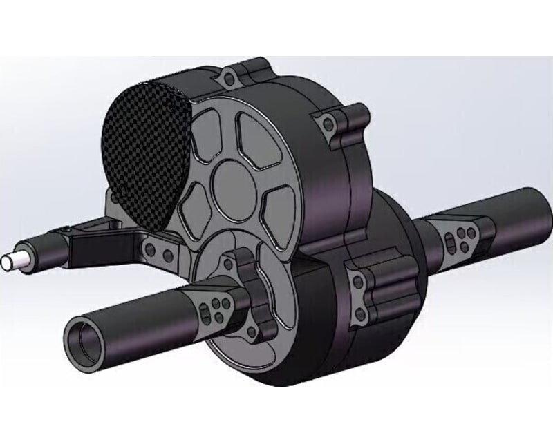 CNC T6 Gear Box axle Tube CW01 LB MP GH HN