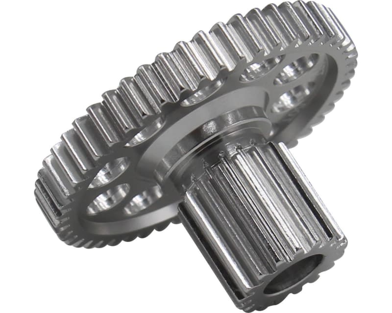Tap to zoom Aluminum Counter Gear (17/50t) - Tamiya Lunch Box Hornet