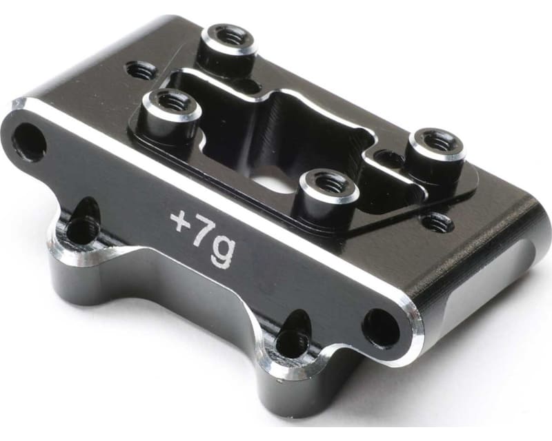 Front Pivot Block Aluminum Black: 22S Sprint photo
