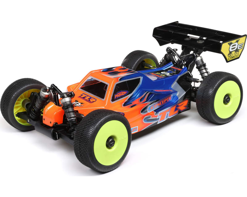 8IGHT-X/E 2.0 Combo Race Kit:1/8 4WD Nit/Elec Buggy