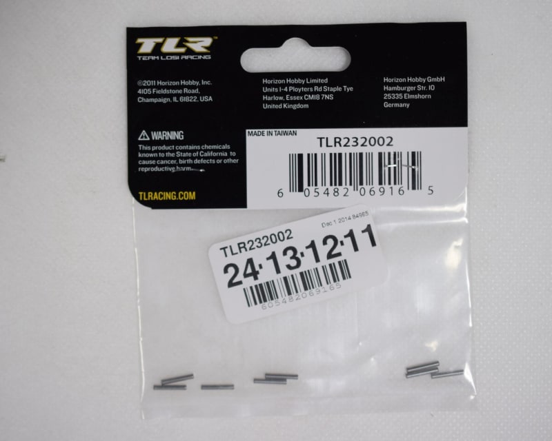 Solid Drive Pin Set 8 : 22/T/SCT