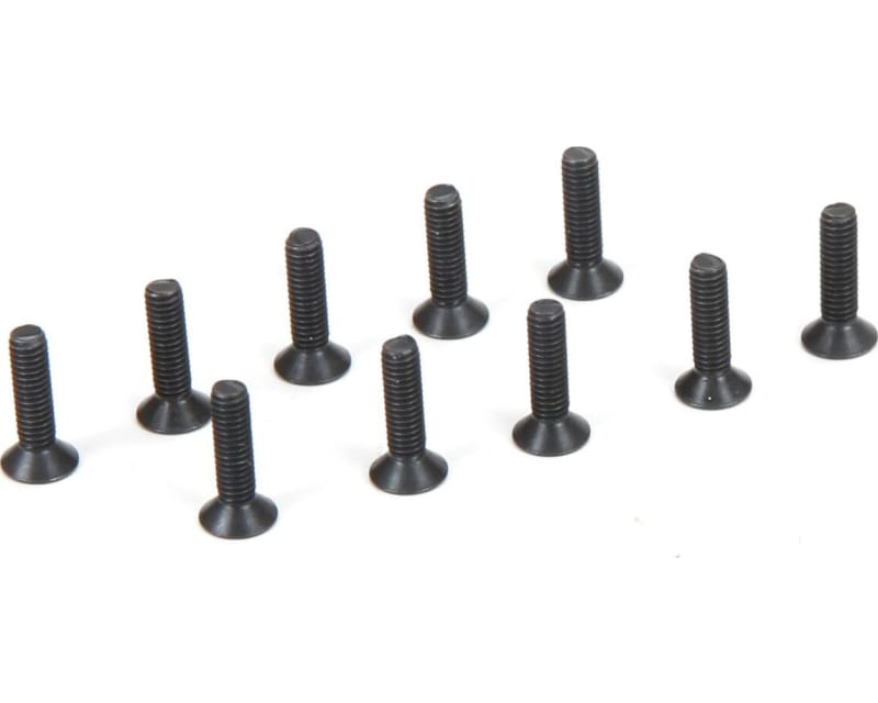 Flat Head Screws M2.5 x 10mm 10